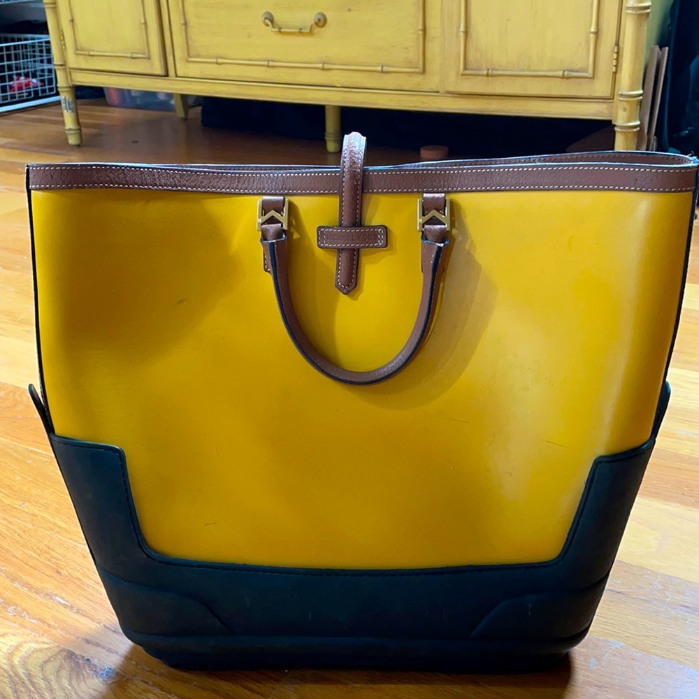 Vintage large michael kors rainboot tote